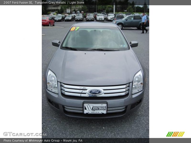 Tungsten Grey Metallic / Light Stone 2007 Ford Fusion SE