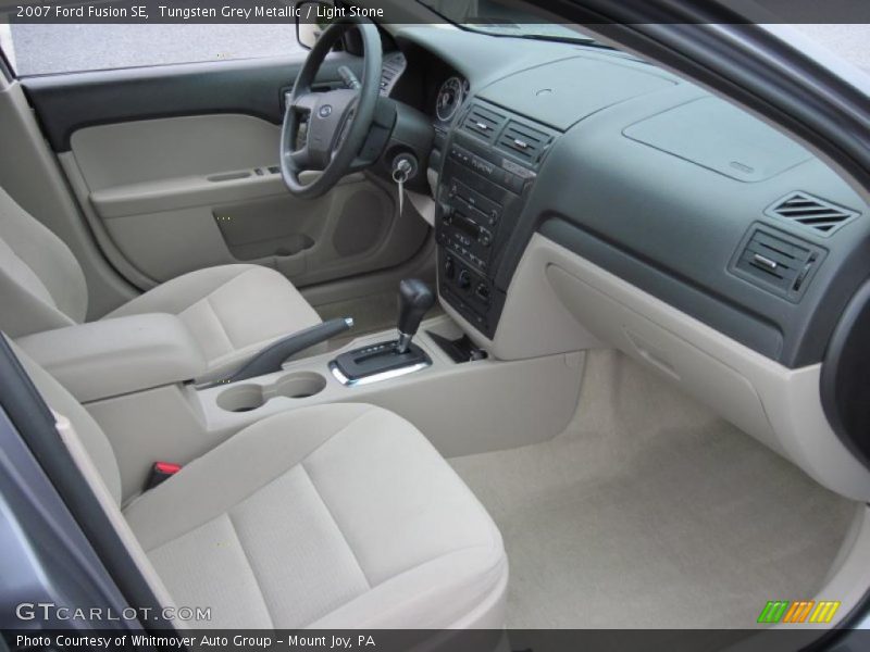 Tungsten Grey Metallic / Light Stone 2007 Ford Fusion SE