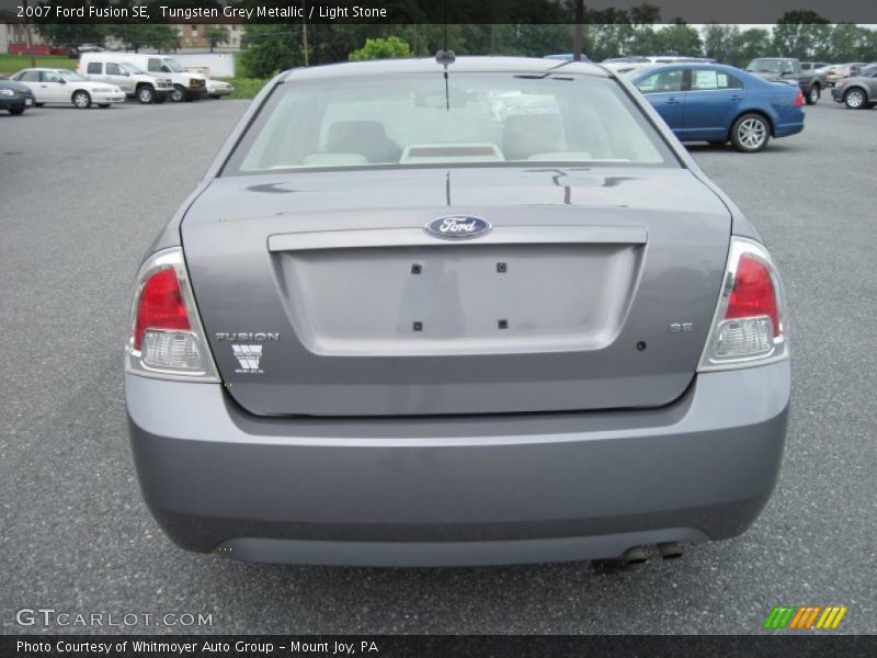 Tungsten Grey Metallic / Light Stone 2007 Ford Fusion SE