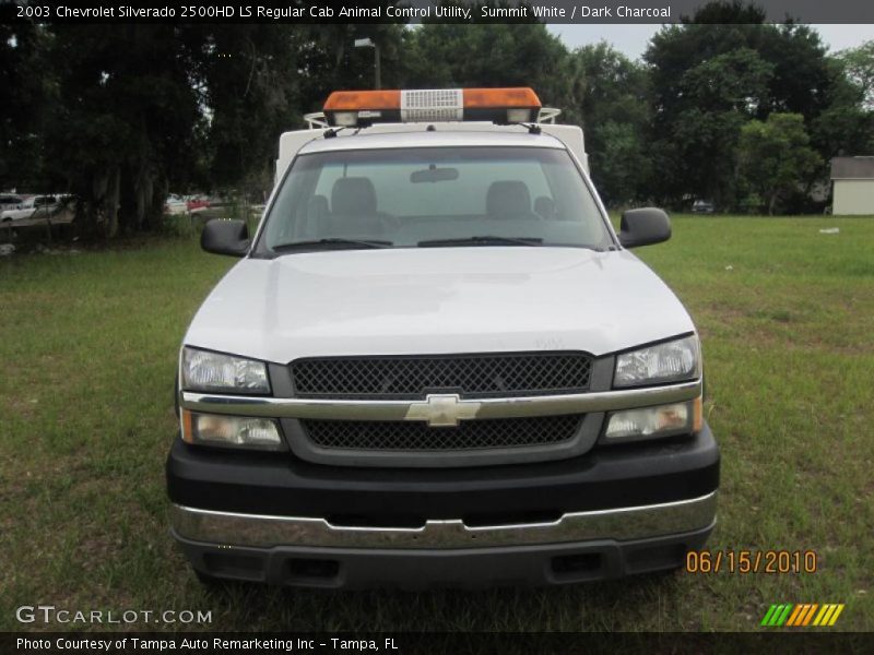 Summit White / Dark Charcoal 2003 Chevrolet Silverado 2500HD LS Regular Cab Animal Control Utility