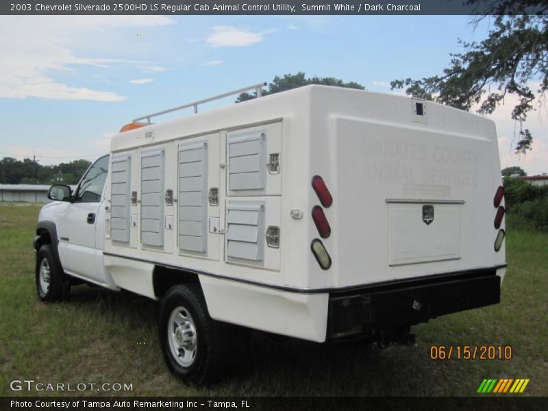 Summit White / Dark Charcoal 2003 Chevrolet Silverado 2500HD LS Regular Cab Animal Control Utility