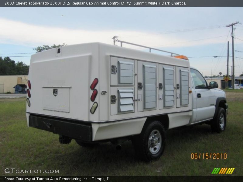 Summit White / Dark Charcoal 2003 Chevrolet Silverado 2500HD LS Regular Cab Animal Control Utility