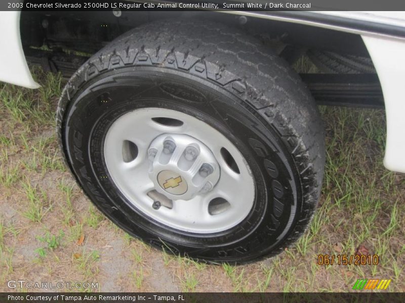 Summit White / Dark Charcoal 2003 Chevrolet Silverado 2500HD LS Regular Cab Animal Control Utility