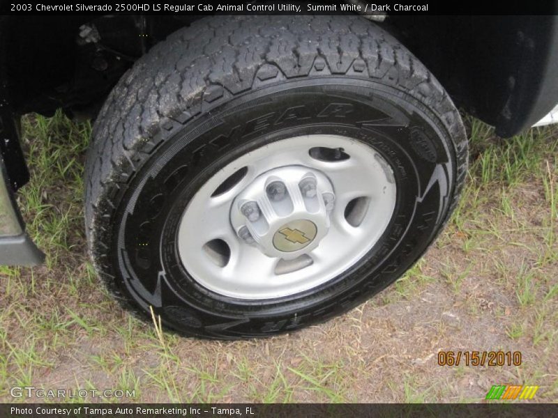 Summit White / Dark Charcoal 2003 Chevrolet Silverado 2500HD LS Regular Cab Animal Control Utility