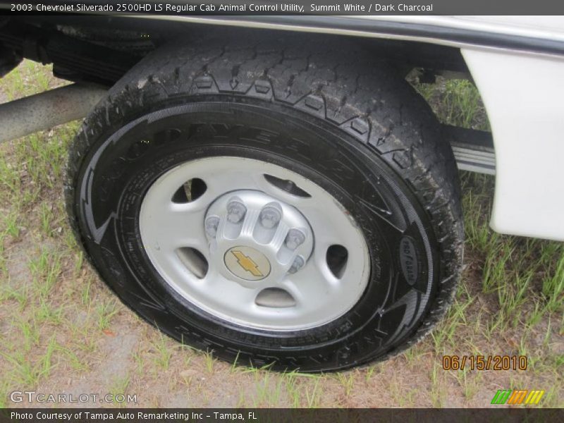 Summit White / Dark Charcoal 2003 Chevrolet Silverado 2500HD LS Regular Cab Animal Control Utility