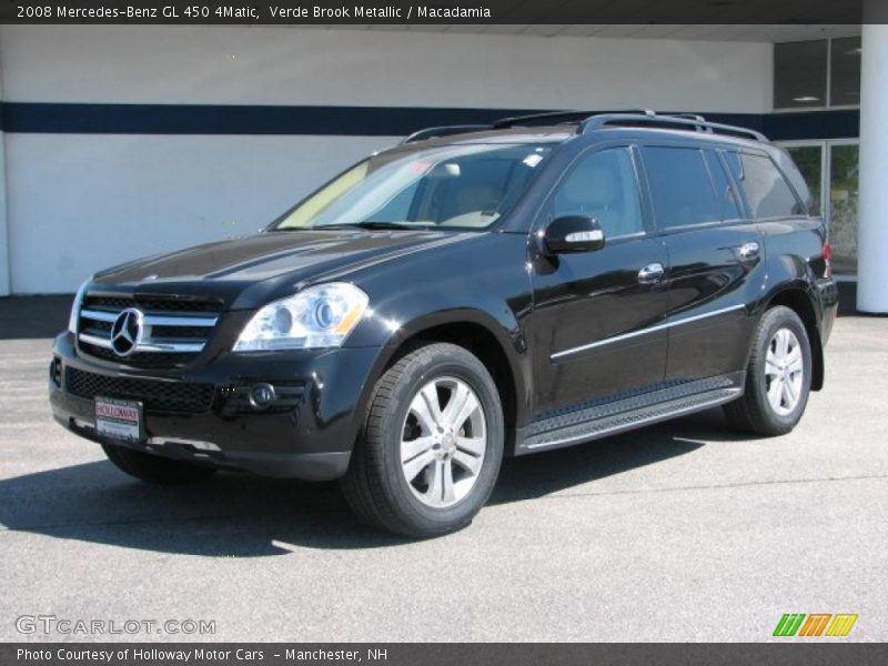 Verde Brook Metallic / Macadamia 2008 Mercedes-Benz GL 450 4Matic