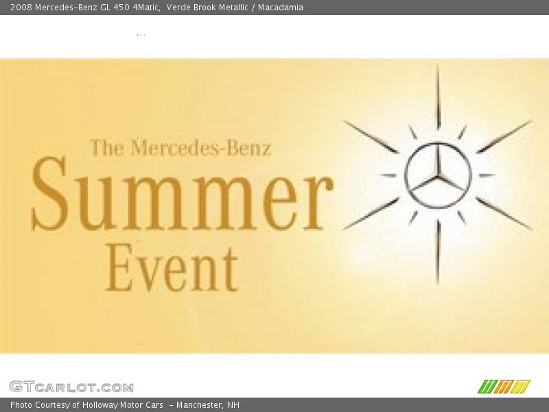 Verde Brook Metallic / Macadamia 2008 Mercedes-Benz GL 450 4Matic