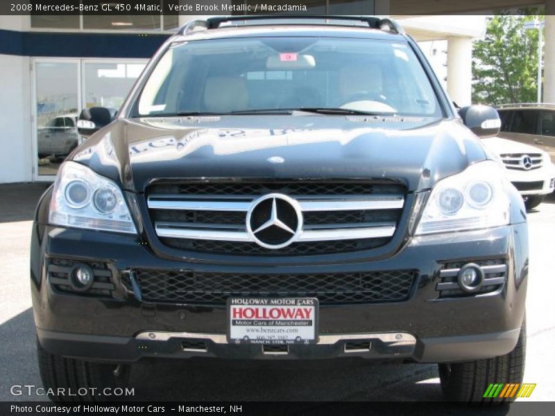 Verde Brook Metallic / Macadamia 2008 Mercedes-Benz GL 450 4Matic