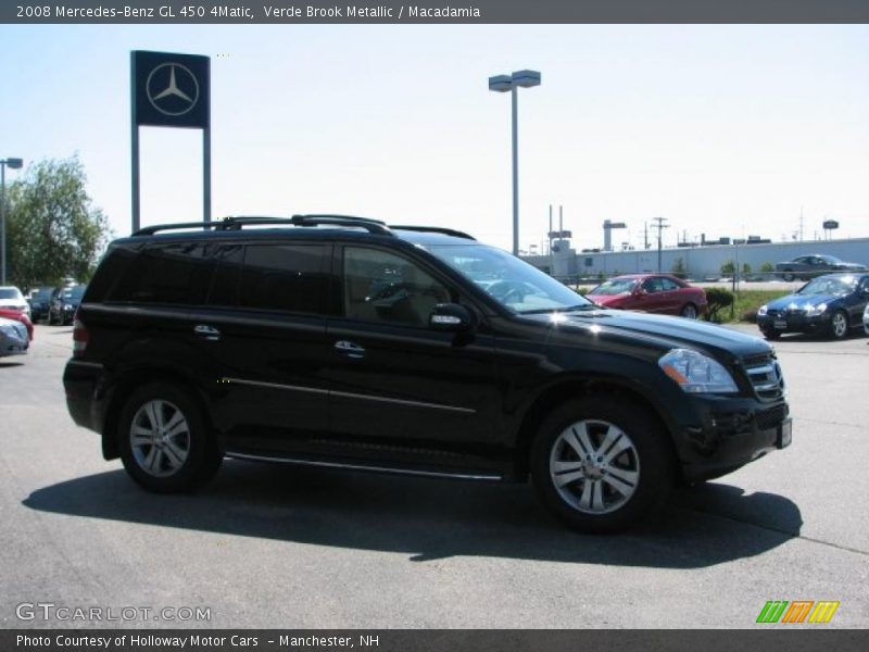 Verde Brook Metallic / Macadamia 2008 Mercedes-Benz GL 450 4Matic