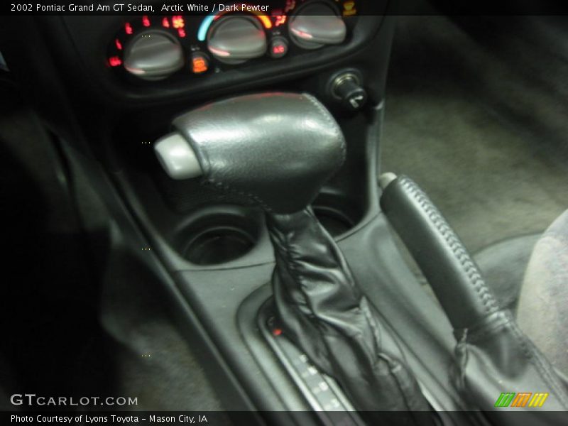 Arctic White / Dark Pewter 2002 Pontiac Grand Am GT Sedan