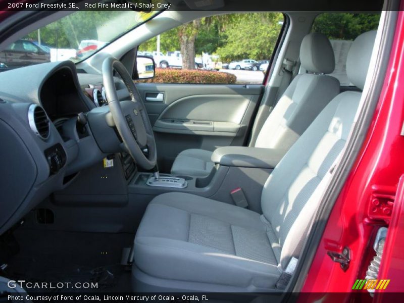 Red Fire Metallic / Shale Grey 2007 Ford Freestyle SEL