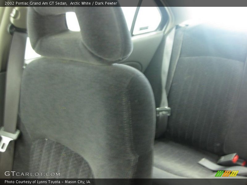 Arctic White / Dark Pewter 2002 Pontiac Grand Am GT Sedan