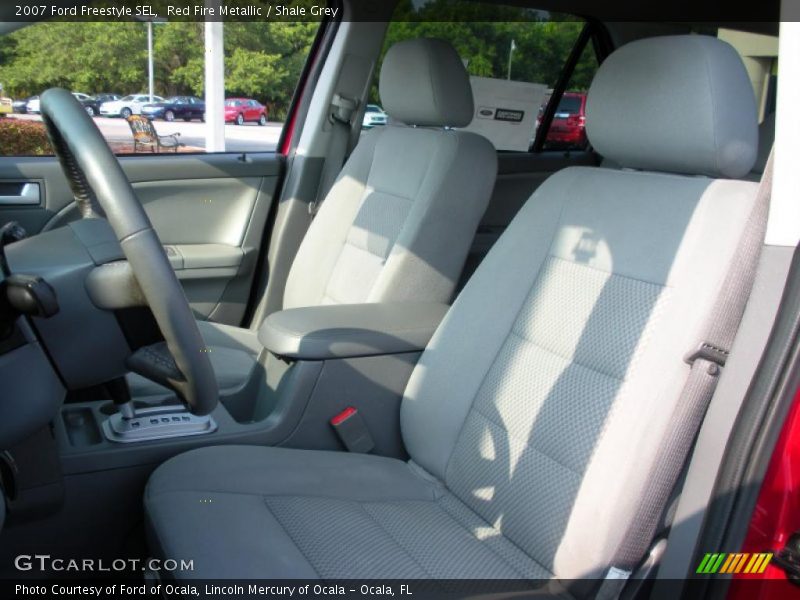 Red Fire Metallic / Shale Grey 2007 Ford Freestyle SEL