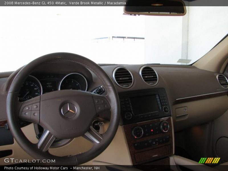 Verde Brook Metallic / Macadamia 2008 Mercedes-Benz GL 450 4Matic