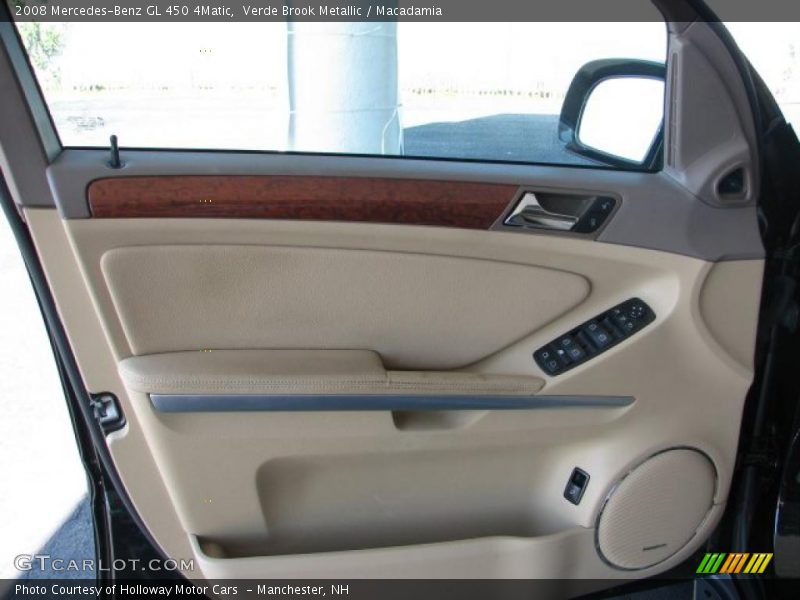 Verde Brook Metallic / Macadamia 2008 Mercedes-Benz GL 450 4Matic
