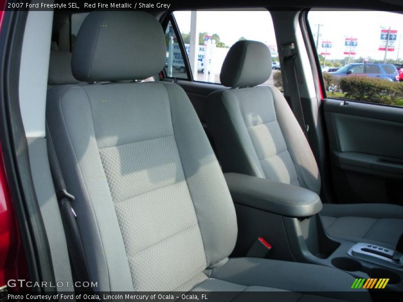 Red Fire Metallic / Shale Grey 2007 Ford Freestyle SEL