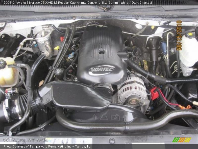 Summit White / Dark Charcoal 2003 Chevrolet Silverado 2500HD LS Regular Cab Animal Control Utility