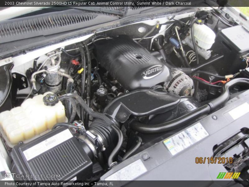 Summit White / Dark Charcoal 2003 Chevrolet Silverado 2500HD LS Regular Cab Animal Control Utility