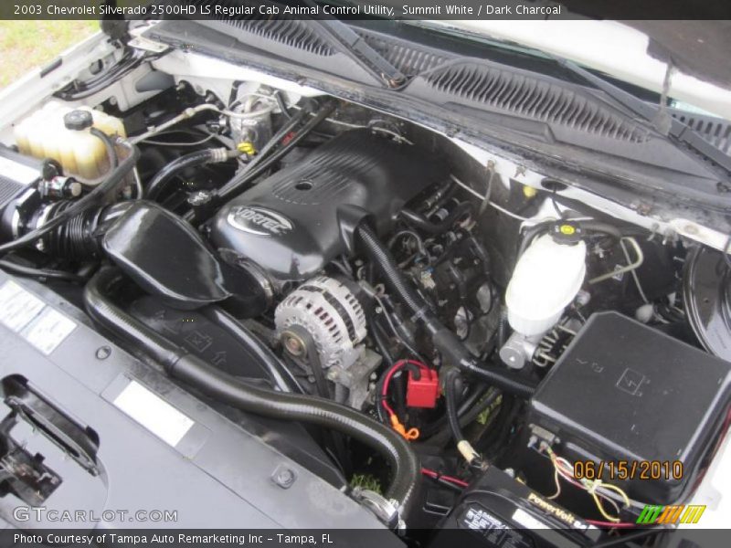 Summit White / Dark Charcoal 2003 Chevrolet Silverado 2500HD LS Regular Cab Animal Control Utility