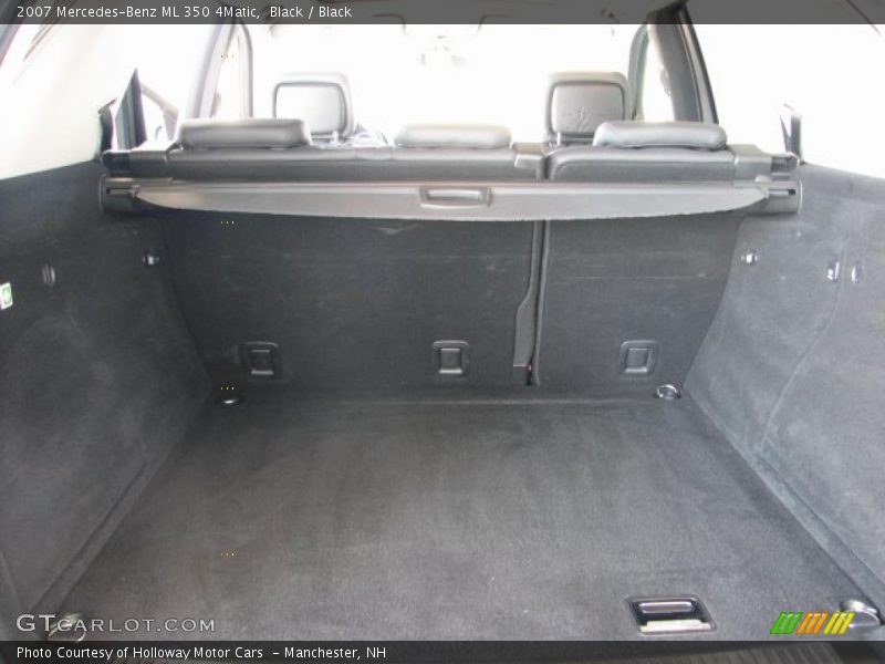 Black / Black 2007 Mercedes-Benz ML 350 4Matic