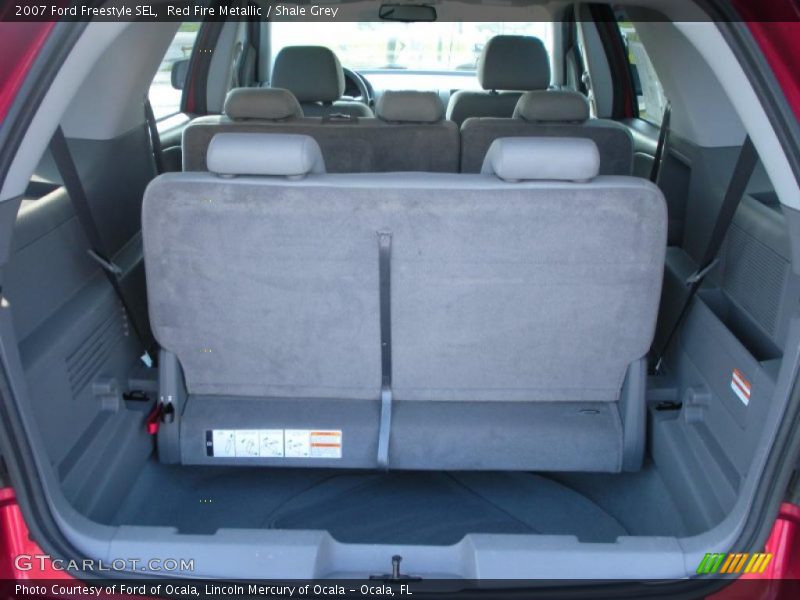 Red Fire Metallic / Shale Grey 2007 Ford Freestyle SEL