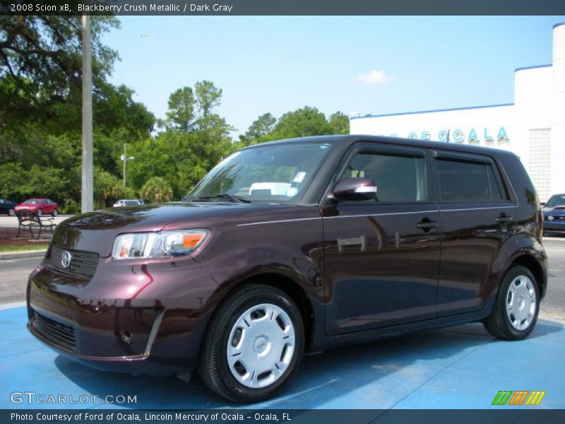 Blackberry Crush Metallic / Dark Gray 2008 Scion xB
