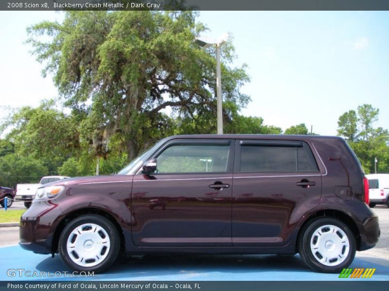 Blackberry Crush Metallic / Dark Gray 2008 Scion xB