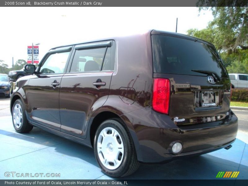 Blackberry Crush Metallic / Dark Gray 2008 Scion xB