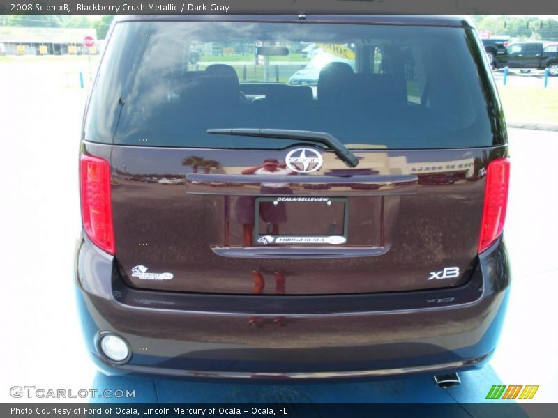 Blackberry Crush Metallic / Dark Gray 2008 Scion xB