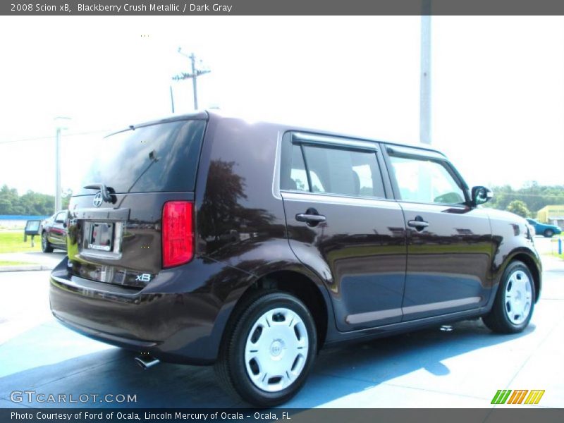Blackberry Crush Metallic / Dark Gray 2008 Scion xB