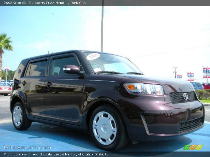 Blackberry Crush Metallic / Dark Gray 2008 Scion xB