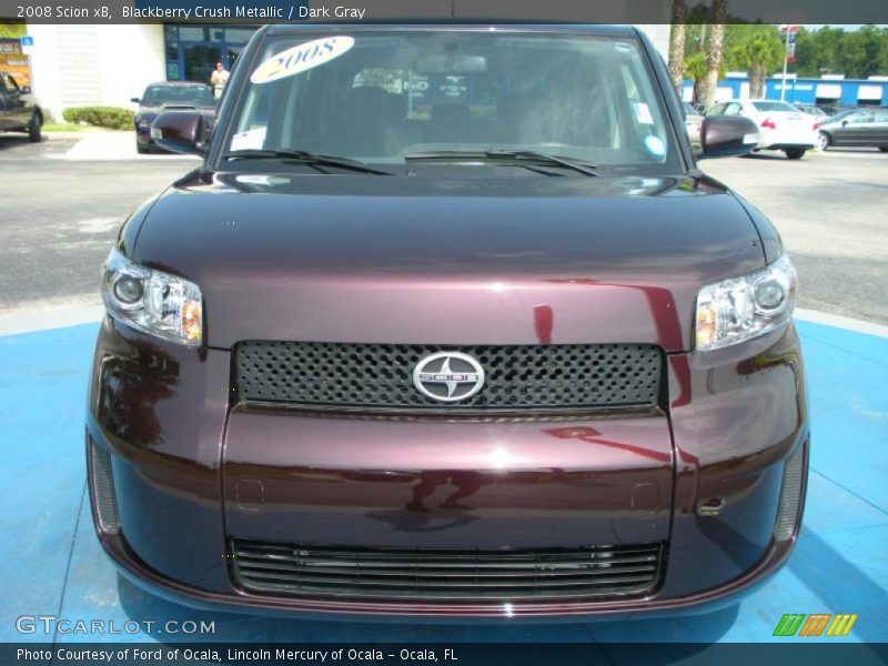 Blackberry Crush Metallic / Dark Gray 2008 Scion xB