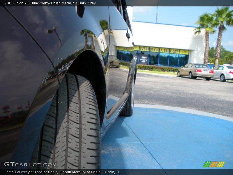 Blackberry Crush Metallic / Dark Gray 2008 Scion xB