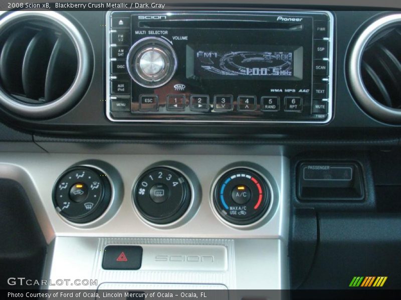 Blackberry Crush Metallic / Dark Gray 2008 Scion xB