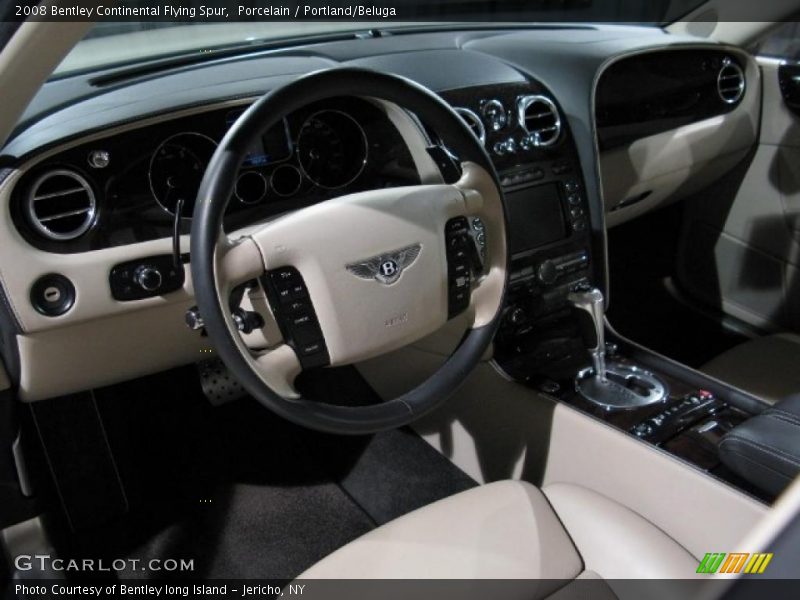 Porcelain / Portland/Beluga 2008 Bentley Continental Flying Spur