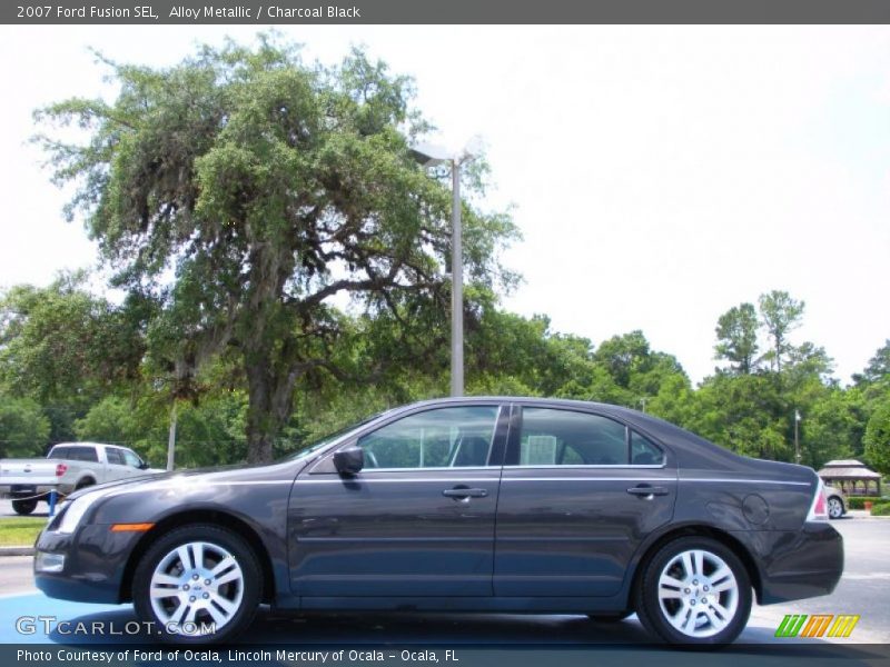 Alloy Metallic / Charcoal Black 2007 Ford Fusion SEL