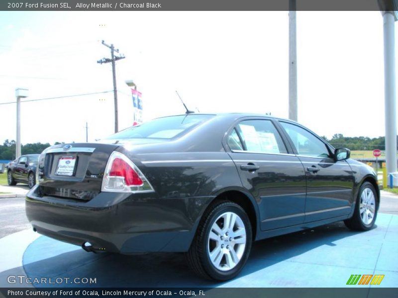 Alloy Metallic / Charcoal Black 2007 Ford Fusion SEL