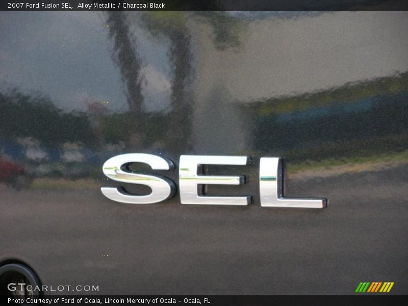 Alloy Metallic / Charcoal Black 2007 Ford Fusion SEL