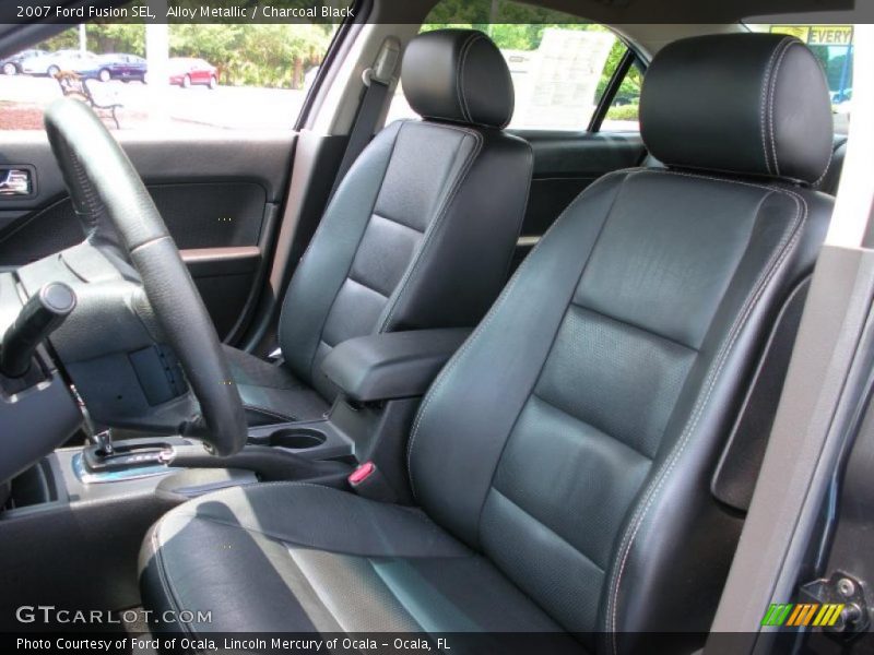 Alloy Metallic / Charcoal Black 2007 Ford Fusion SEL