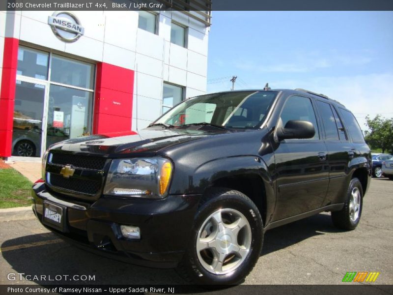 Black / Light Gray 2008 Chevrolet TrailBlazer LT 4x4