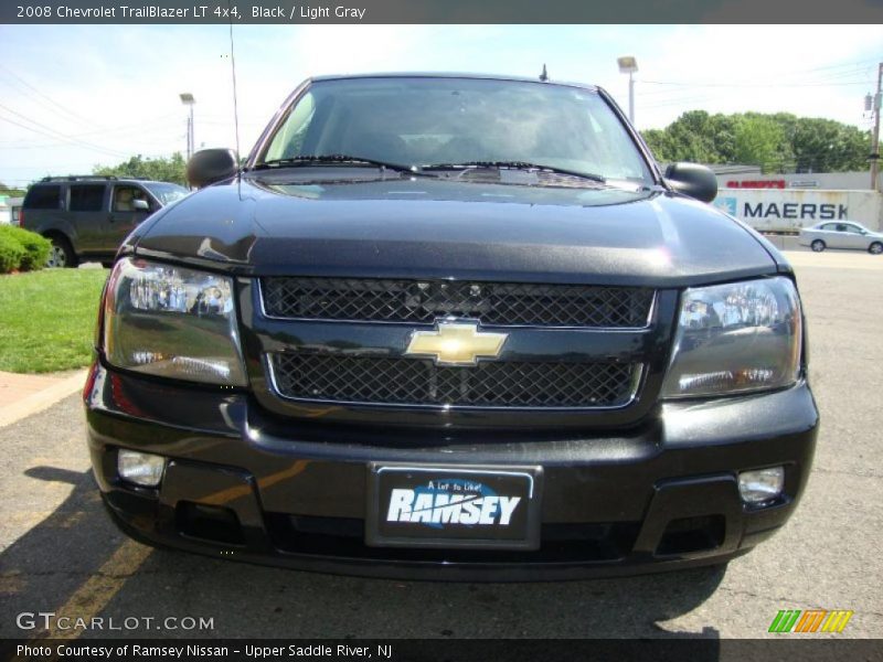 Black / Light Gray 2008 Chevrolet TrailBlazer LT 4x4