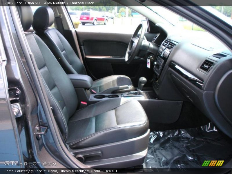 Alloy Metallic / Charcoal Black 2007 Ford Fusion SEL