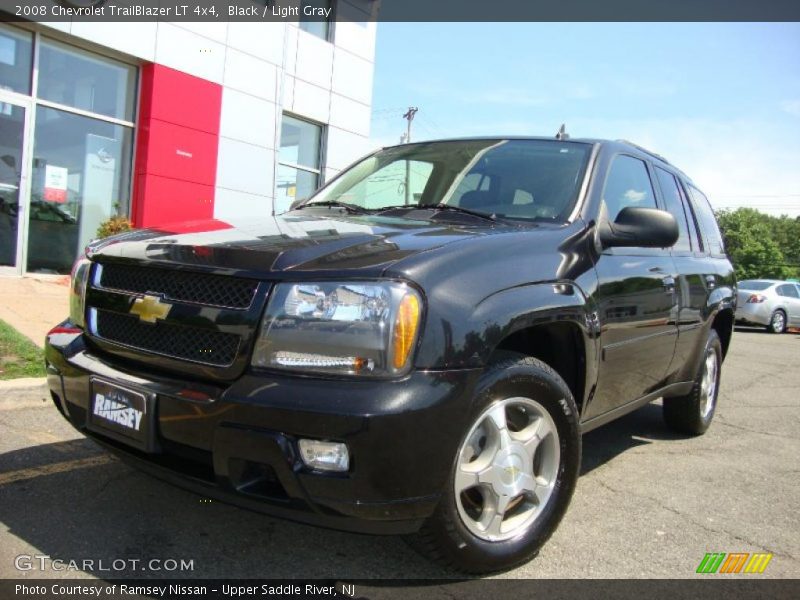 Black / Light Gray 2008 Chevrolet TrailBlazer LT 4x4