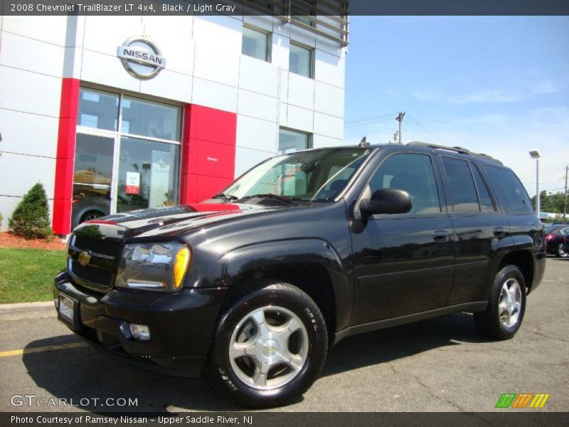 Black / Light Gray 2008 Chevrolet TrailBlazer LT 4x4