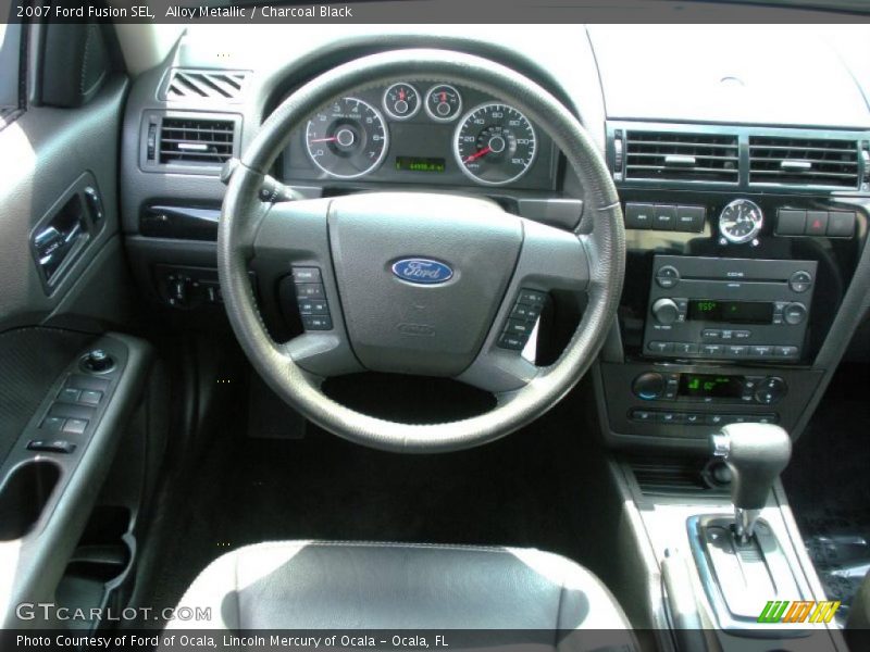 Alloy Metallic / Charcoal Black 2007 Ford Fusion SEL