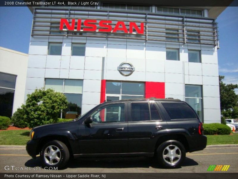Black / Light Gray 2008 Chevrolet TrailBlazer LT 4x4