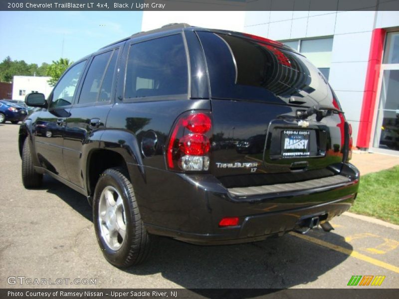 Black / Light Gray 2008 Chevrolet TrailBlazer LT 4x4