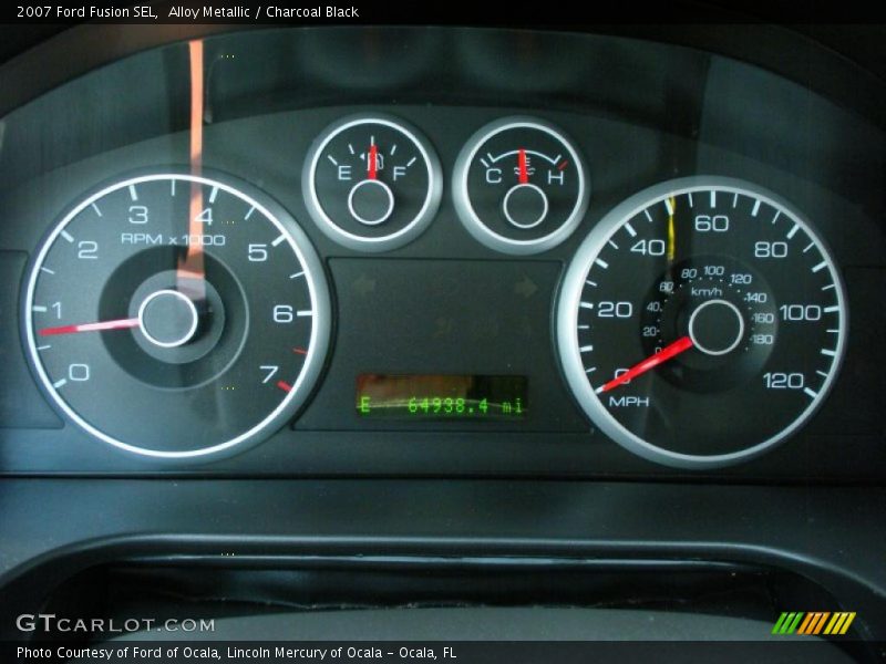 Alloy Metallic / Charcoal Black 2007 Ford Fusion SEL
