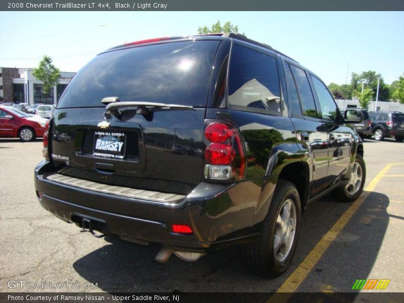 Black / Light Gray 2008 Chevrolet TrailBlazer LT 4x4