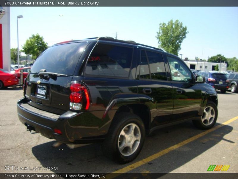 Black / Light Gray 2008 Chevrolet TrailBlazer LT 4x4